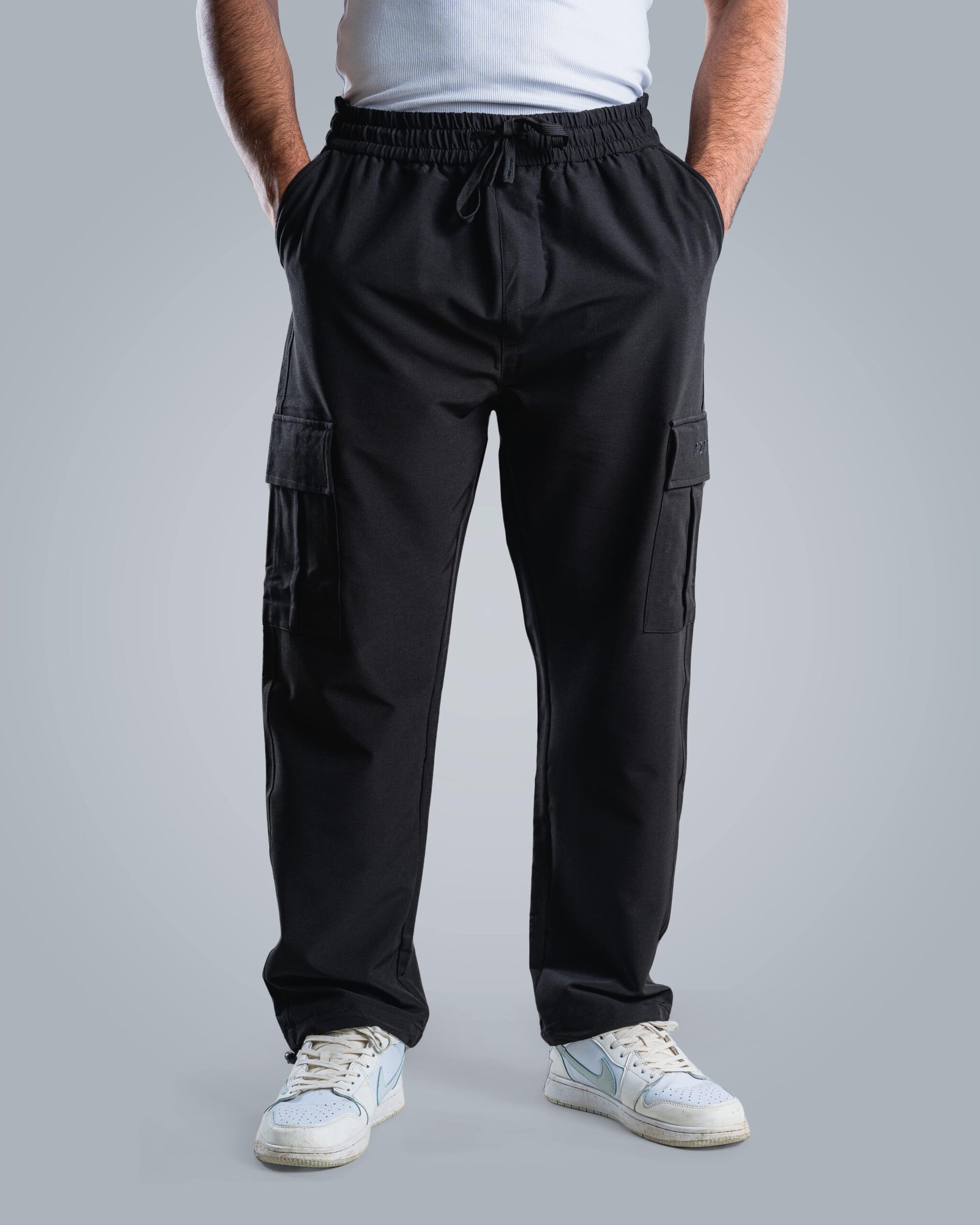 Premium Black Cargo Pants